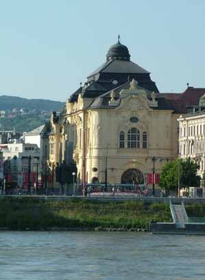 Reduta from another bank of the Danube river